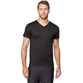 32 Degrees Men's Cool V-Neck T-Shirt, Anti-Odor, Quick Dry Active, 4-Way Stretch