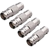 RedYutou BNC Female to BNC Female Adapter Connector (4Pack)