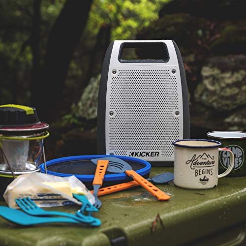 Kicker Bullfrog BF400 Bluetooth Portable Outdoor Speaker 360° Sound