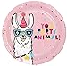 Llama Party Supplies and Decorations - Llama Plates Cups Napkins & Forks for 16 People - Perfect Llama Birthday Party Decorations and Llama Birthday Party Supplies!