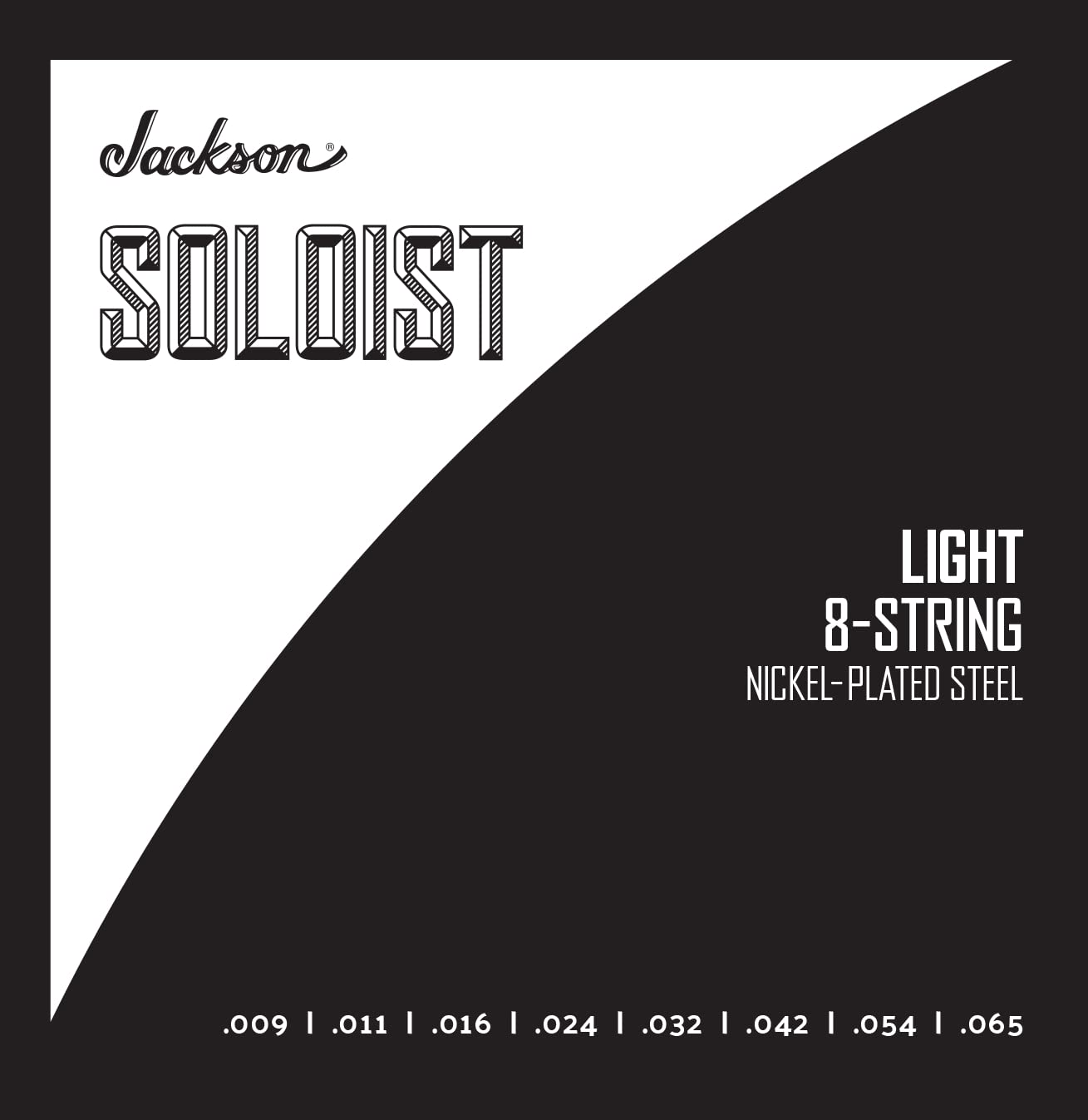 Jackson Soloist Strings 8 String, Light .009-.065