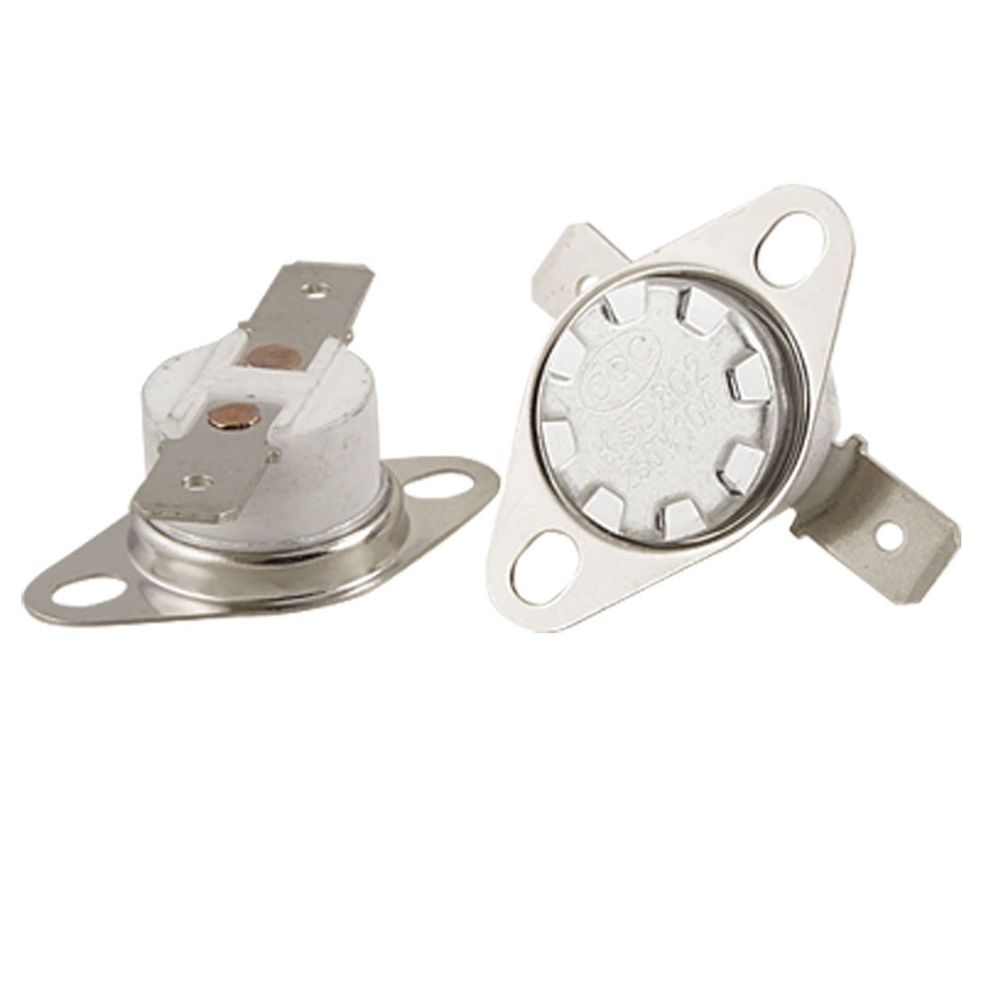 Sourcingmap 5 x KSD302 Thermostat Temperature Control Switch 200 Celsius NC