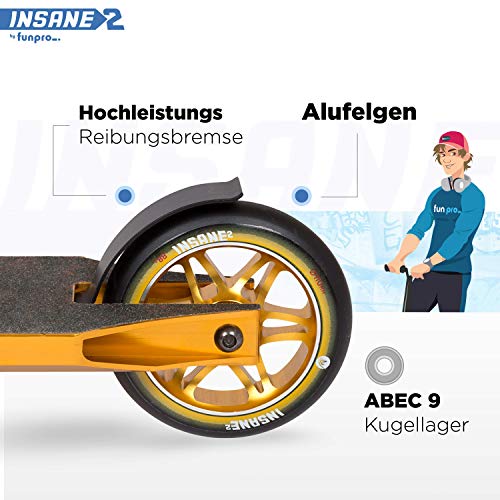 fun-pro-Insane2-Stunt-Roller-bis-100-KG-36-Monate-Garantie-ABEC9-HIC-110mm-Rollen-mit-Alukern-Haendler-aus-Hamburg-Stunt-Fun-Trick-Scooter