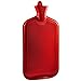 Peter Pan Classic Rubber Hot Water Bag,Hot Water Bottle Cover with Pocket, XXX-Large Size, Now it Has a Pocket to Wram Your Chilled Hands and Feet, 3.2 Quart Capacity,White