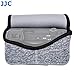 JJC Grey Water Resistant Ultra Light Neoprene Camera Case, Pouch Bag, Compatible with Sony a6600 a6500 a6400 a6300 a6100 a6000 a5100 +16-50mm Lens Pancake Lense & Panasonic LX100 LX100 II Sigma FP