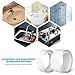ToLanbbt Caulk Strip PMMA Self Adhesive Waterproof Repair Tape for Bathtub Bathroom Shower Toilet Kitchen and Wall Sealing (49/25 Inch Width x 10Feet Length,Transparent)