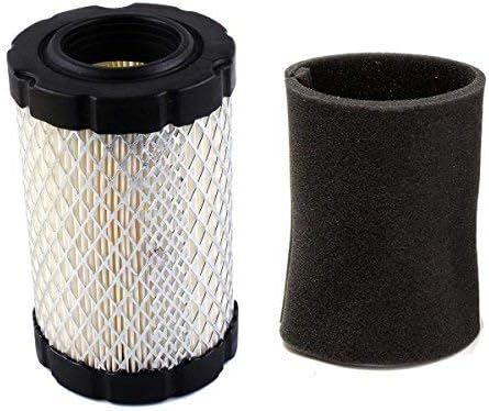 Air Filter with Pre-Filter for Briggs & Stratton 796031 594201 590825 591334 797704 John Deere MIU1303 GY21435 MIU13963
