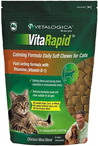Vetalogica VitaRapid Calming Formula Daily Soft Chews for cats