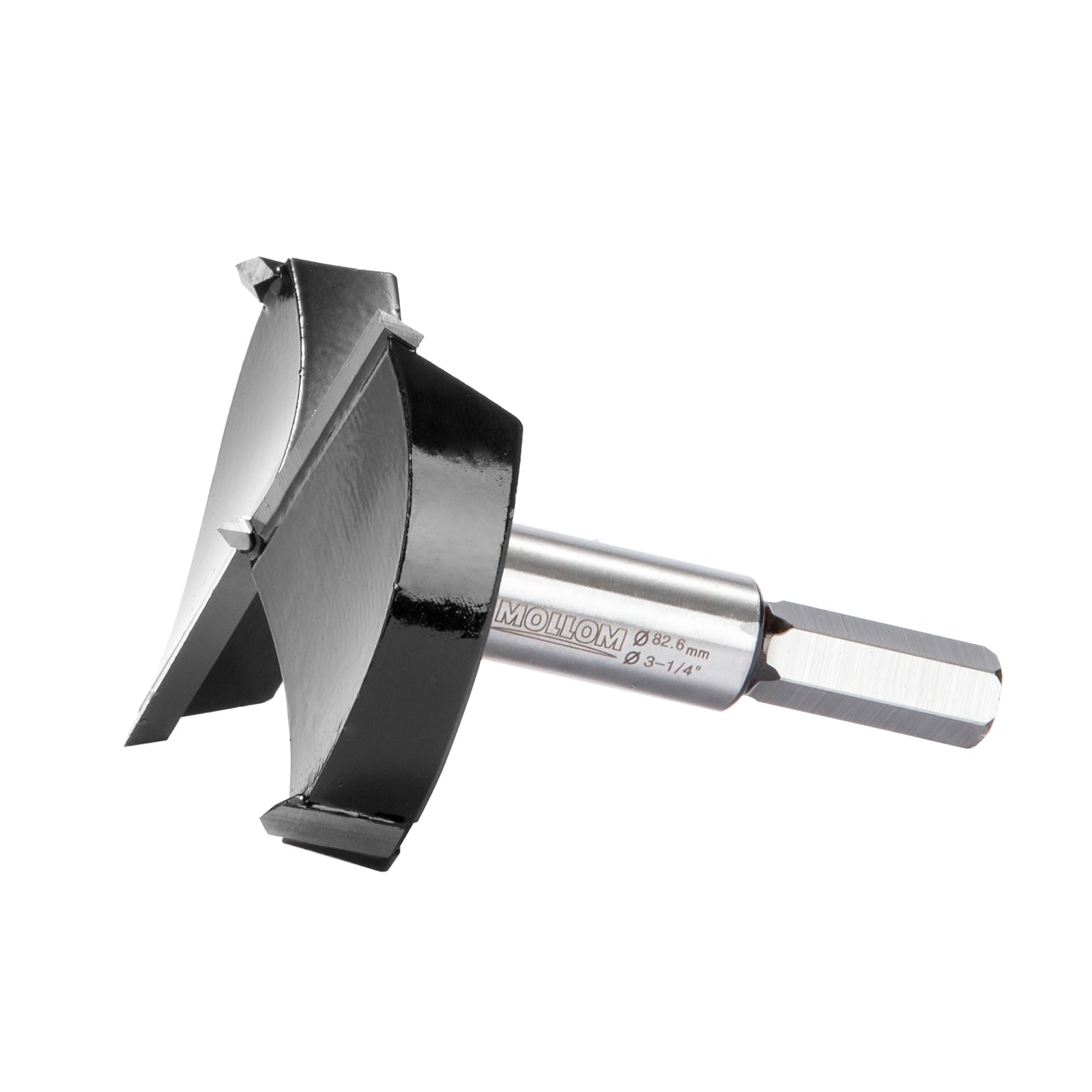 Mollom 3-1/4" (82.6mm) Forstner Drill Bit for
