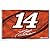 Tony Stewart #14 3x5 SIGNATURE Flag w/grommets RR Outdoor House Banner Nascar Racing