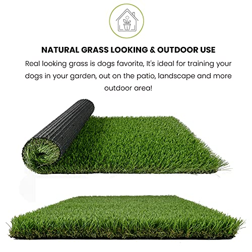 SUNTURF Dog Pee Grass, Artificial Grass for Dogs, Fake Grass for Dogs