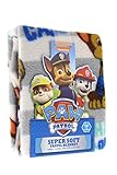 Paw Patrol Super Comfy & Soft Travel Blanket/Throw with Chase Is On The Case w/Stripes Design 40