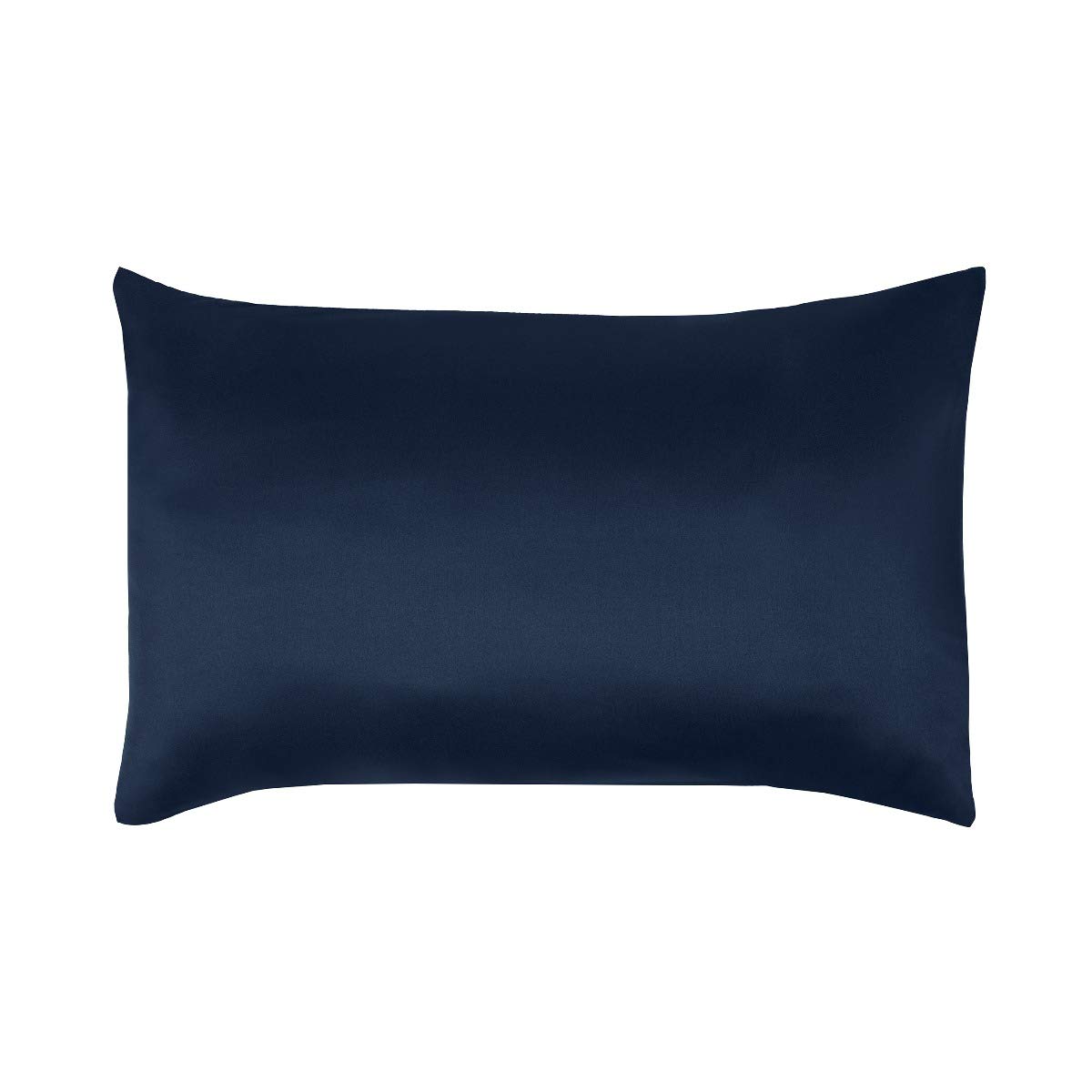 Sleepdown Super Soft Plain Dye Housewife Pillowcase Pair Pack Thermal Warm Cosy Pillow Cover - 50cm x 75cm - Navy, 5056242769415