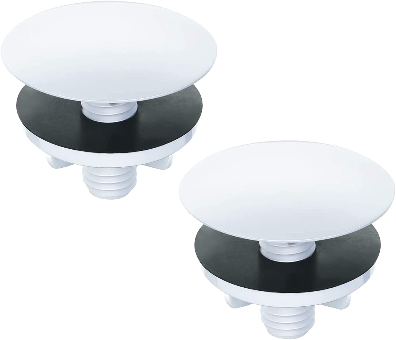 2 Pack Kitchen Sink Hole Cover Sink Faucet Hole Cover Kitchen Sink Tap Hole Plate Stopper Cover Blanking Plug