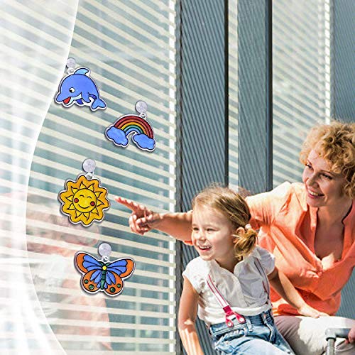 Kids Crafts Window Art for Kids Paint Your Own Suncatchers Set | Pricepulse