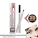 Kiss Beauty Liquid Eyebrow Pen,Eyebrow Long Lasting Tint Dye Cream,Waterproof,Smudge Proof (A# Chestnut)
