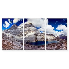 signwin 3 Piece Canvas Wall Art Beautiful Landscape...