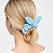 Chloven 25 Pack Hair Scrunchies Velvet Elastic Hair Bands Scrunchy Hair Ties Ropes Scrunchies for Women Girls Bunny Headband, Rabbit Ear Bow Scrunchies