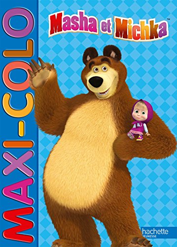 Maxi colo Masha et Michka by Hachette Jeunesse