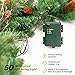OasisCraft 9FT Christmas Garland Decorations with 20 Pine Cones, Branches and 50 Battery Operated Warm Lights and Timer Product Name