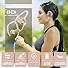 Bluetooth Wireless Workout Earbuds - Cordless Ear Buds for iPhone Android, Gym Running Headphones for Women, Girls Sports Waterproof Earphones w/ 10 Hour Battery IPX7 Waterproof Built in Mic - Pink