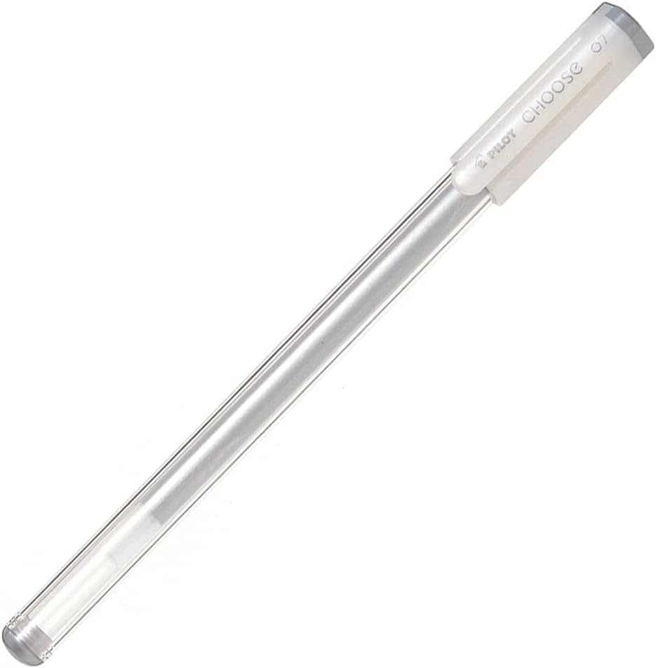 Pilot BL-CH-7-BG Choose Gel Rollerball Pen Silver