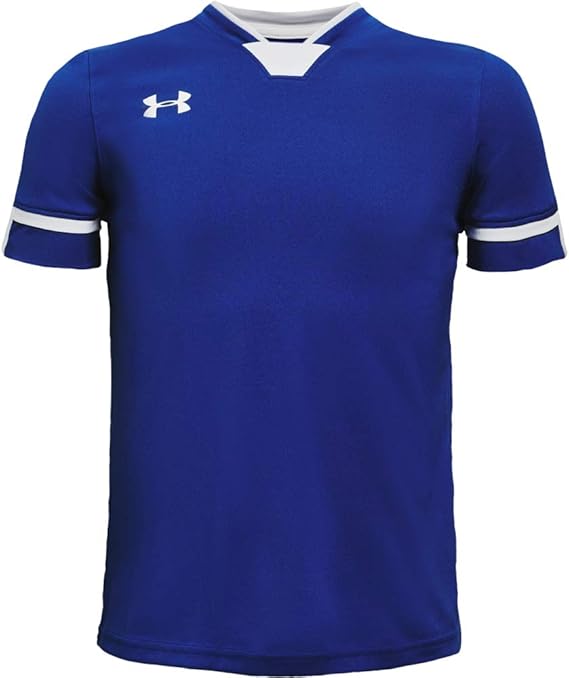 Under Armour Boys' Squad Jersey , Royal Blue (401)/White , Youth Large