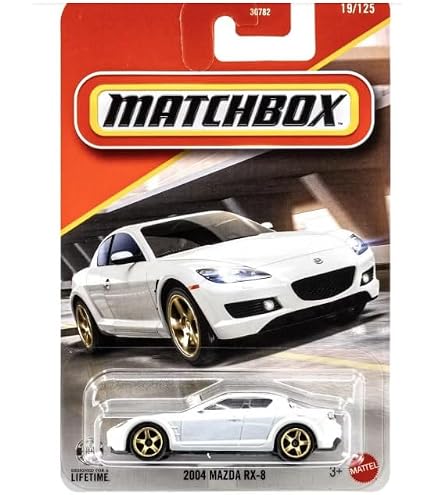 Amazon.com: 2024 Matchbox - 2004 Mazda RX-8 - RED - 49/100 : Toys