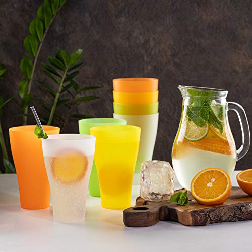 3 Unbreakable+Sturdy+Plastic+Tumbler+Cups