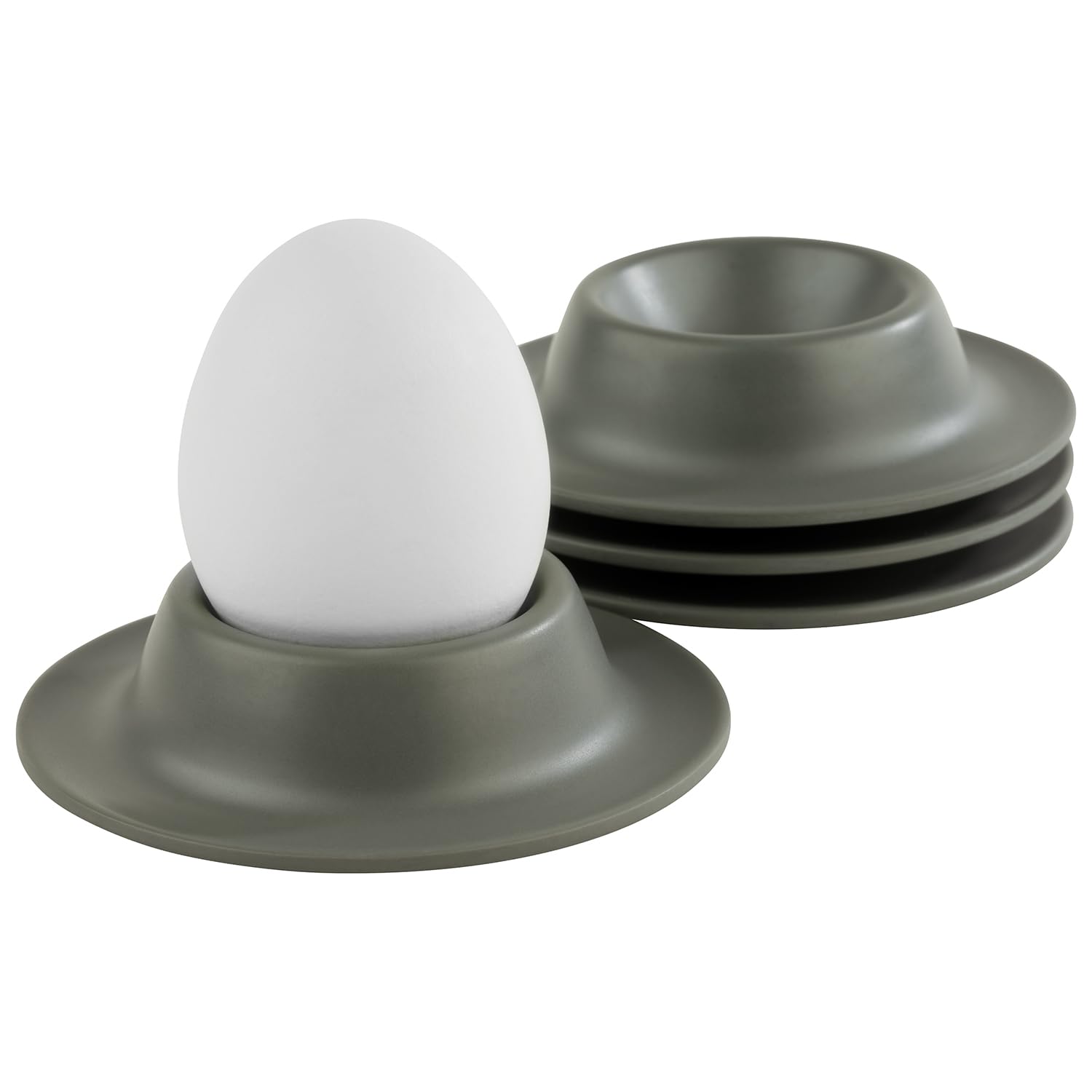 APS 85296 Egg Cup 8.50 x 8.50 cm Height 4.50 cm Melamine Grey