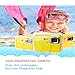 Powpro Kfun PP-J52 Underwater Action Camera Waterproof Dustproof Kids Camera Camcorder 5M Pixels (Yellow)