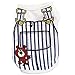 Pet Shirts Super Cute Puppy Vest Tank Tops Dogs Summer Shirt Soft Sweatshirt (M, Dark Blue)