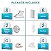 Invisible Magnetic Cabinet Locks Child Safety Kit, Secure Kitchen & Bedroom Cabinets. Cupboards with Baby Proofing Cabinets Door & Drawer Locks for Kids & Toddlers. Keys & 3M Adhesive Straps. (8)