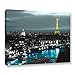 ArtWall Revolver Ocelot 'Paris' Gallery-Wrapped Canvas Artwork, 24 by 32-Inch