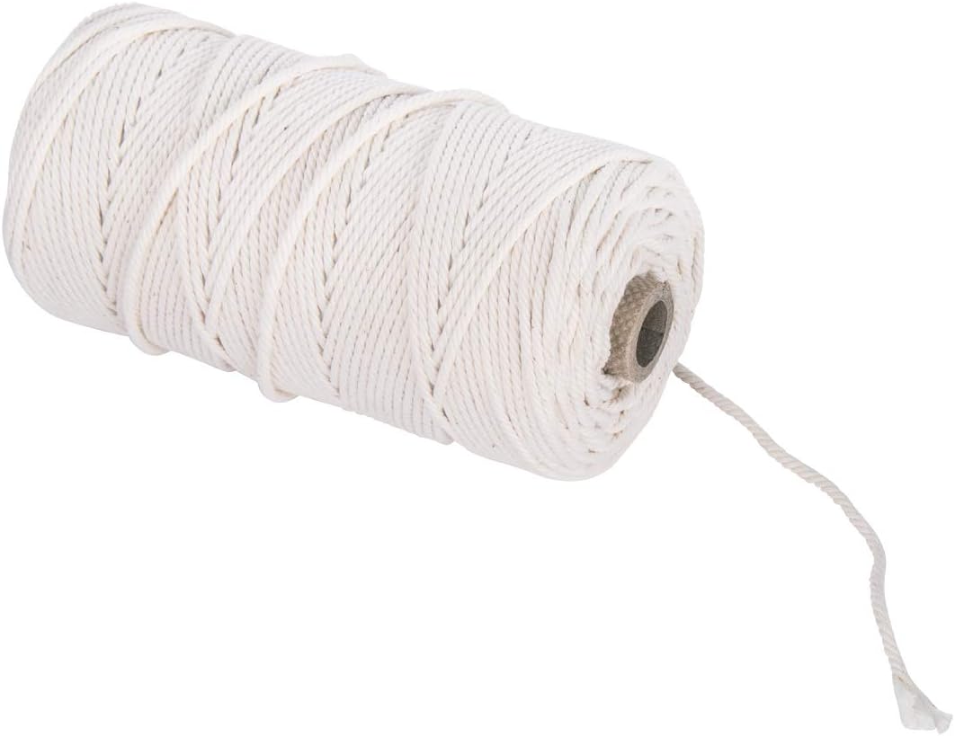 Rayher Poly-Cotton Crochet Thread, Yarn for Craft Floristry and Decorations, Macrame Cord with a Diameter of 3.7mm, 500g - Image 4
