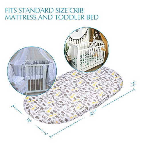 Momcozy Universal Sheets Set 2 Pack for Boys & Girls, Soft