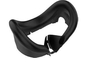 APOSU Silicone VR Face Cover for Quest 3 Original Headset, Face Pad Face Cushion Compatible with Meta Oculus Quest 3 Face Cover Skin Accessories