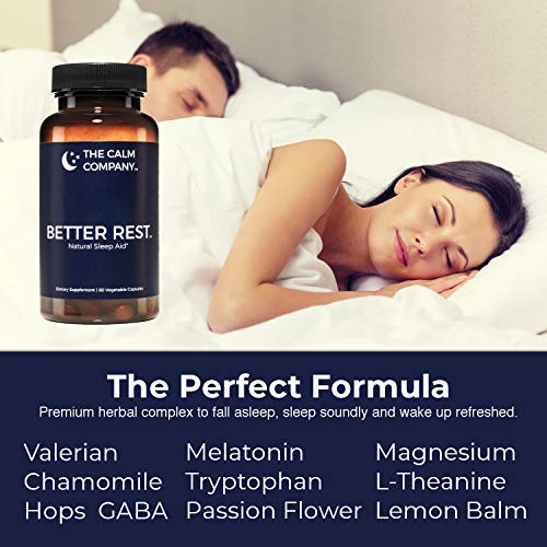 Better Rest Natural Sleep Aid for Adults Safe, Effective, NonHabit
