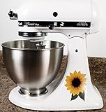 Sunflower Floral Bakery Kitchenaid Mixer Mixing Machine Decal Art Wrap