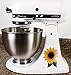 Sunflower Floral Bakery Vinyl Decals for Kitchen Mixers
