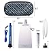 RoryTory 5pc Survival Straw Water Filters Camping Hydration Purifier Set - Portable Personal Emergency Clean Water Purification for Wilderness Survival & Outdoors | 2000 Liters Safe Drinking H2O
