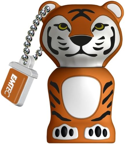 EMTEC M329 Animal Series Jungle 8 GB USB 2.0 Flash Drive (Tiger)
