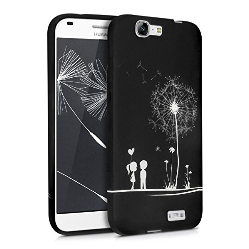 Kwmobile tpu silicone case for huawei ascend g7 design dandelion …