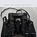 DAXGD Binoculars 10x50 Waterproof High Powered LLL Light Vision For Bird Watching Hunting Boating Concerts and Military Use with Strap Backpack Lens Cap and Eyepiece Cap