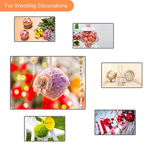 image for Pllieay 88 Pieces 6 Sizes White Foam Balls Styrofoam Balls Craft Decor