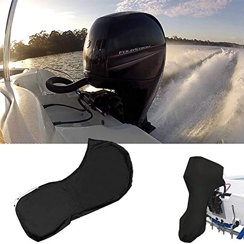 Silvotek Boat Motor Covers Full Outboard Motor Cover with 600D Heavy