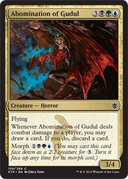 Magic: the Gathering - Abomination of Gudul (159/269) - Khans of Tarkir