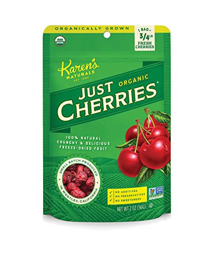 Karen s Naturals, Organic Just Cherries 2 Ounce Pouch (Packaging May Vary)