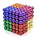 LOVEYIKOAI Upgraded 5MM 216 Pcs Magnets Cube Building Blocks Magnetic Toys Colorful Buildable Sculpture Office Stress Relief Toys for Adults (8 Colors)