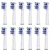 Oral B Replacement Brush Heads- Generic Deep Sweep Oral-B Electric Toothbrush Heads Compatible With Most Oralb Braun Brushes- For Innovative Cleaning- Pack of 12